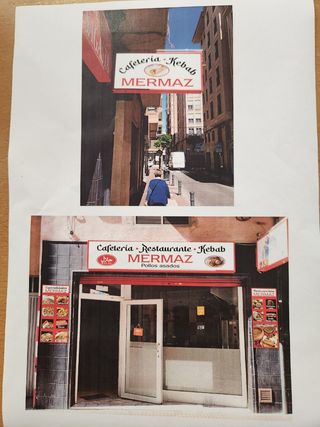 Restaurante kebab cafétéria todos muy équipados