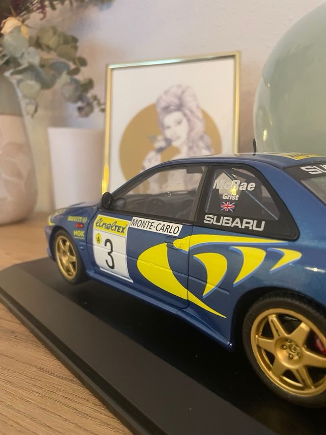 Subaru Impreza WRC 1:18 Rally Montecarlo mc rae
