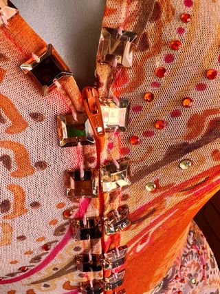 Vestito Alice Abraham estivo multicolor