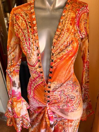 Vestito Alice Abraham estivo multicolor