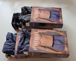 Boxer Uomo Primal Under Jeans - Grigio