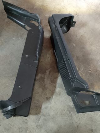 Embellecedores  Fiat Uno traseros soportes bandeja