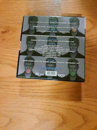 David Bowie Live 10 cds 