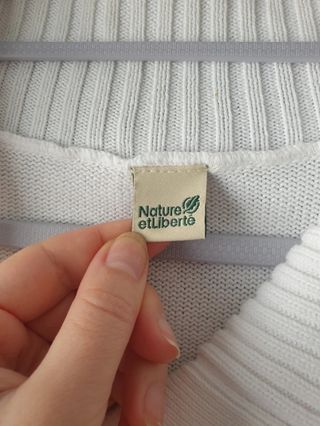 Cárdigan blanco mujer