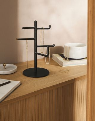 Soporte Joyas - Negro