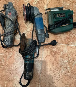 4 herramientas eléctricas usadas