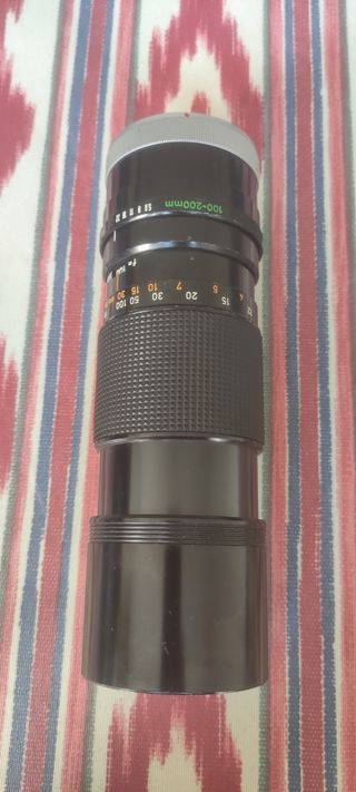 Objetivo Canon FD 100-200mm 1:5.6
