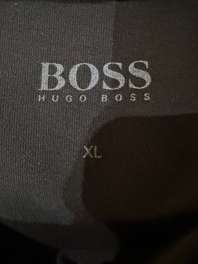 Camiseta Hugo Boss Negro