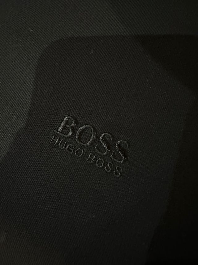 Camiseta Hugo Boss Negro