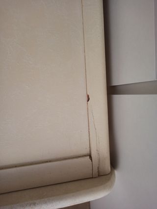 Banco cocina arcón - blanco beige