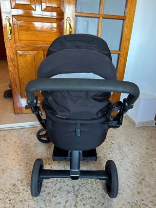 Inglesina Quad Pro: carrito plegable con capazo.