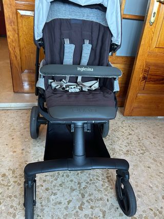 Inglesina Quad Pro: carrito plegable con capazo.