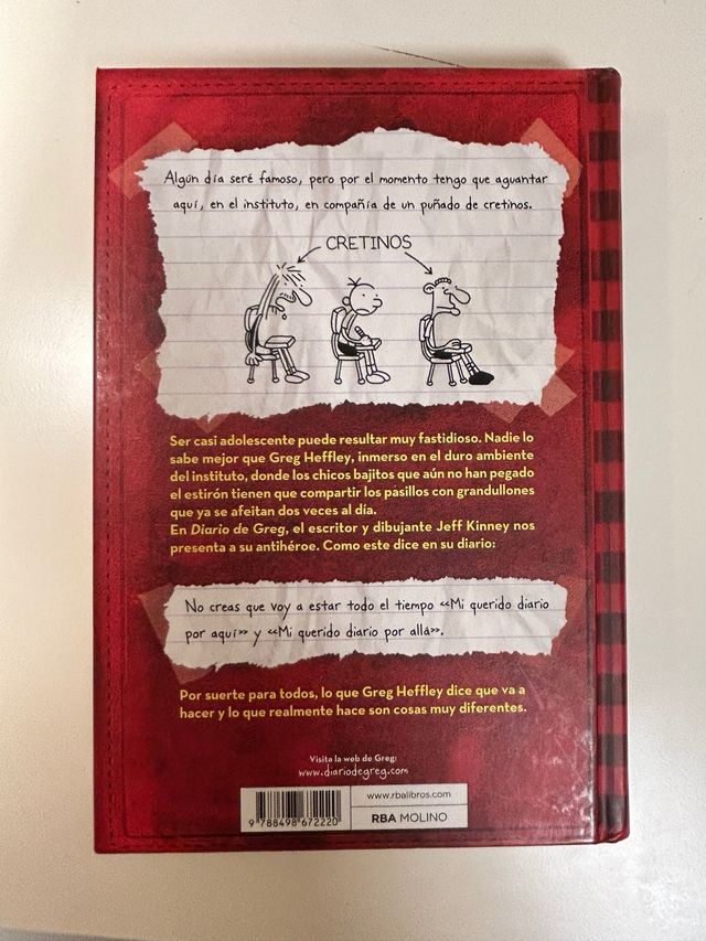 Diario de Greg 1 - Un pringao total