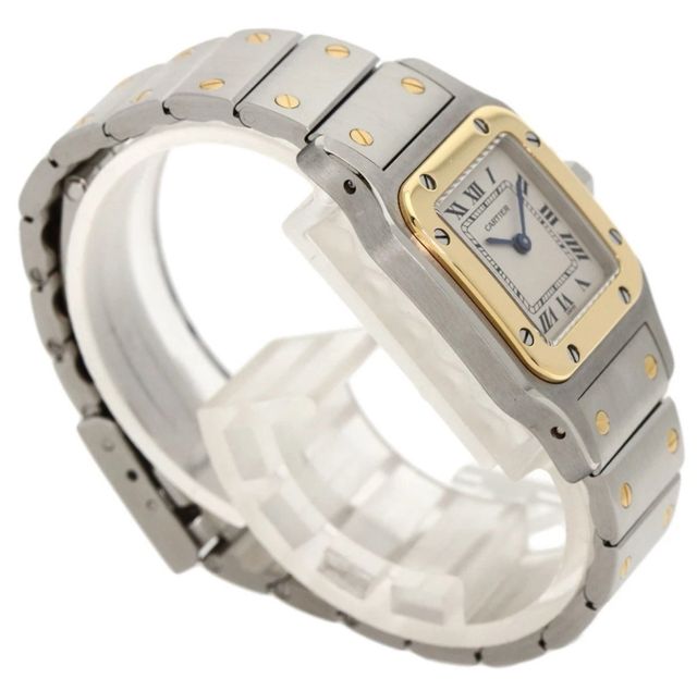 Cartier Santos Galbée SM – acero/oro, fullset