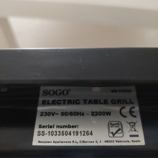 Plancha eléctrica - Cocina