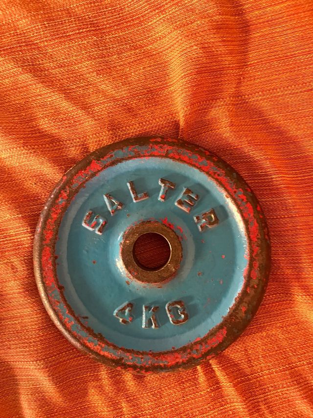 Discos peso Salter 4kg (x4)