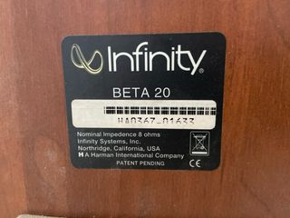 Altavoces Infinity - sonido de alta fidelidad