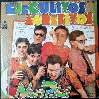 5 Vinilos 7" Pop Rock Nacional