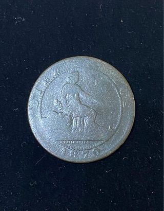Moneda 10 Céntimos 1870