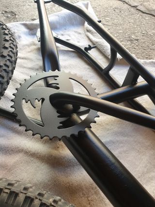 Bicicleta BMX Monty - Negra