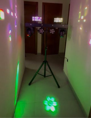 Set luces DJ - Iluminación fiesta (Nuevo)