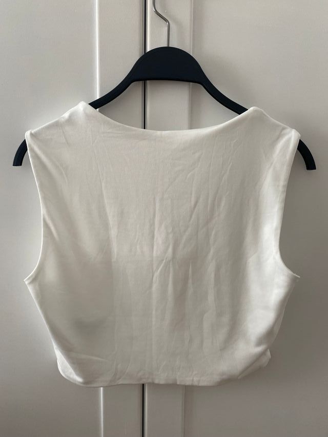 Top Shein blanco