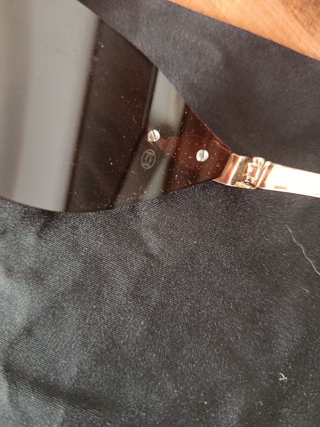 Gafas de sol Cartier - Marrón Dorado