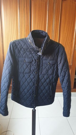 Chaqueta acolchada azul - chaleco
