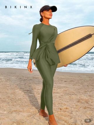 Burkini verde talla s