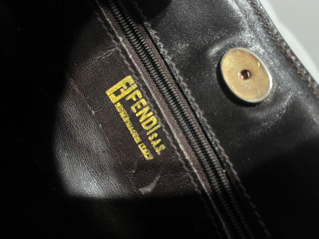 Fendi Zucchino Pochette Vintage
