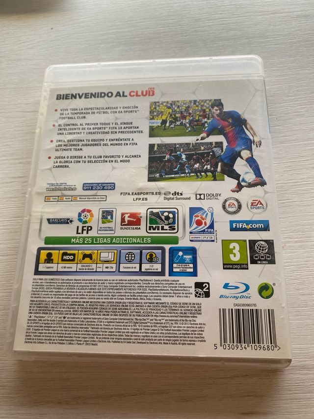 PS3 FIFA 12-13-14 + PES 2013