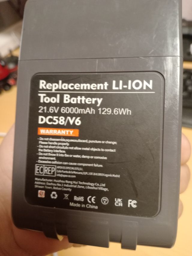 Batería Dyson - Aspiradora