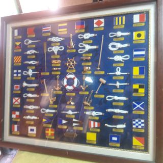 Cuadro náutico vintage