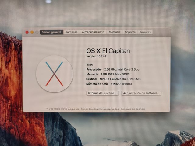 iMac 2009 - 2.66 GHz Intel Core 2 Duo