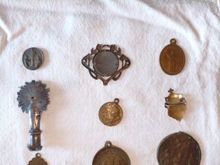 Lote 17 Medallas Religiosas Antiguas