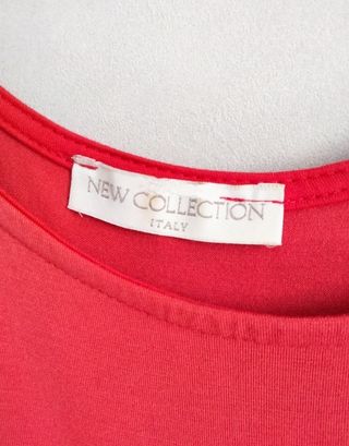 Vestito color corallo Made in Italy