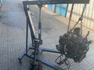 Motor Renault K9K usado + grua de brazo y suspensi