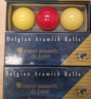 Bolas de billar Belgica Aramith - Super Luxe