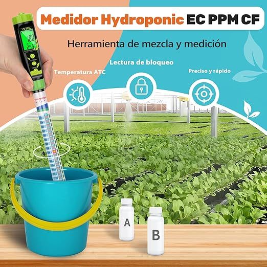 Medidor EC TDS YINMIK - Hidroponia