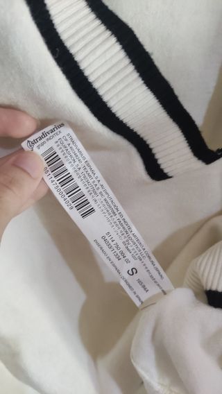 Jersey sin mangas, oversize