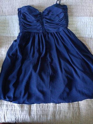 Vestido azul fiesta