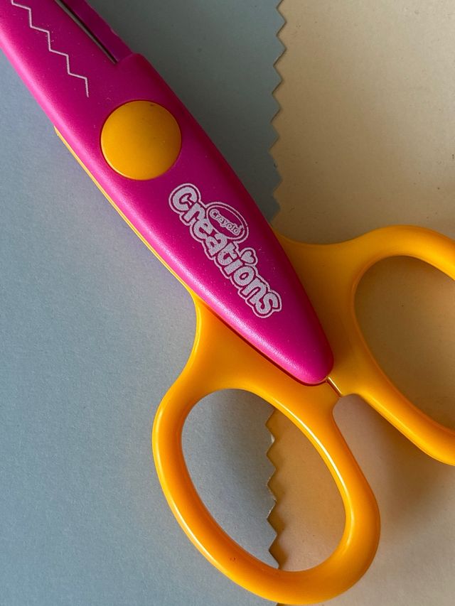 Tijeras rosas para recortar Crayola Creations 13cm