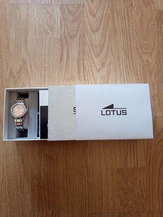 Reloj Lotus Mujer - Rosa y Plata