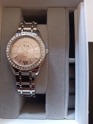 Reloj Lotus Mujer - Rosa y Plata