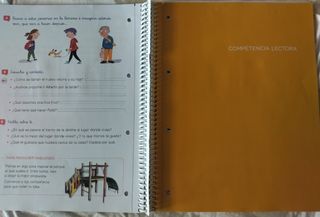 Libro de Lengua 2º primaria Santillana en Catalán