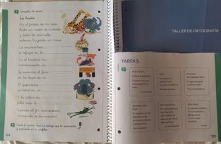 Libro de Lengua 2º primaria Santillana en Catalán