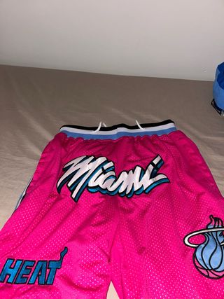 Shorts Miami Heat Pink