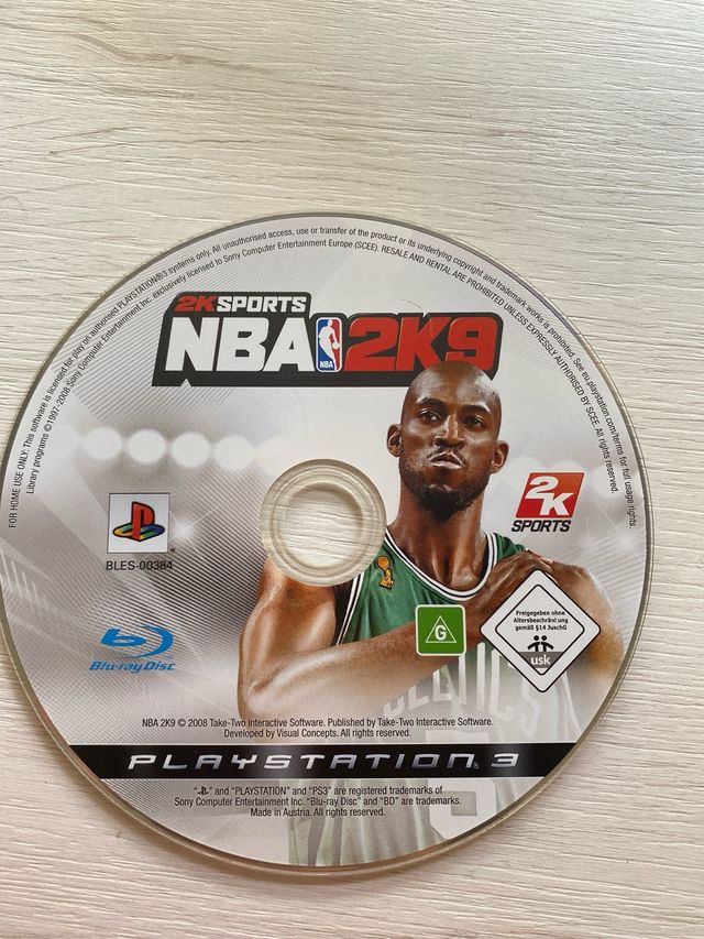 NBA 2K9 PS3 - Juego Deportivo