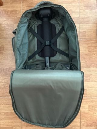 Juego de 2 Mochilas trolley verde militar