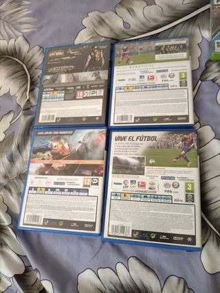 4 juegos PS4 (PlayStation 4): FIFA, COD, NFS